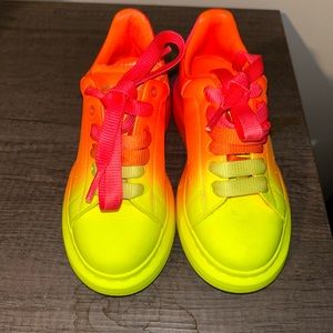 Alexander Mcqueen Kids sneaker Rainbow Gently used